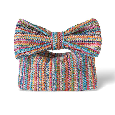 Straw Bag Bow designs Handbag Clutch Underarm Bag Tote Bag