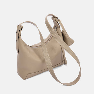 Genuine Leather Bag Minimalist Shoulder Bag Tote Bag  Leather Handbag Underarm Crossbody