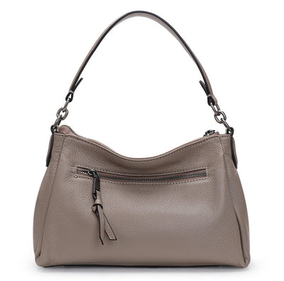 Genuine Leather Shoulder Bag Tote Bag Crossbody Bag  Versatile Handbag