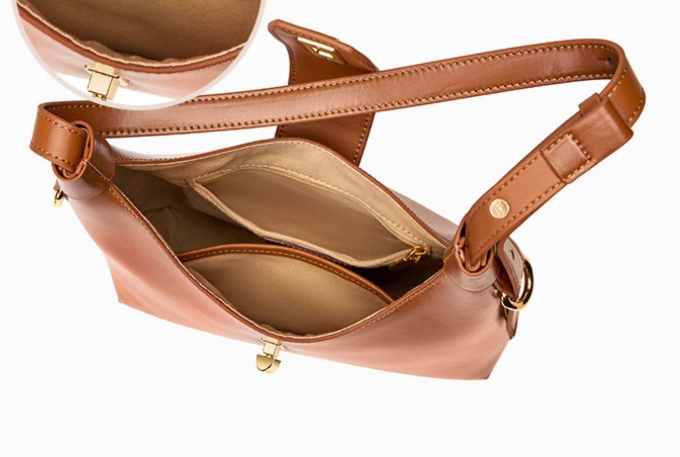 Genuine Leather Bag Shoulder Bag Crossbody Bag Tote Bag Underarm Bag