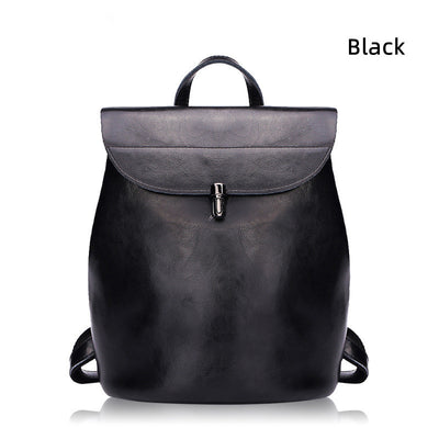 Genuine leather Women Backpack