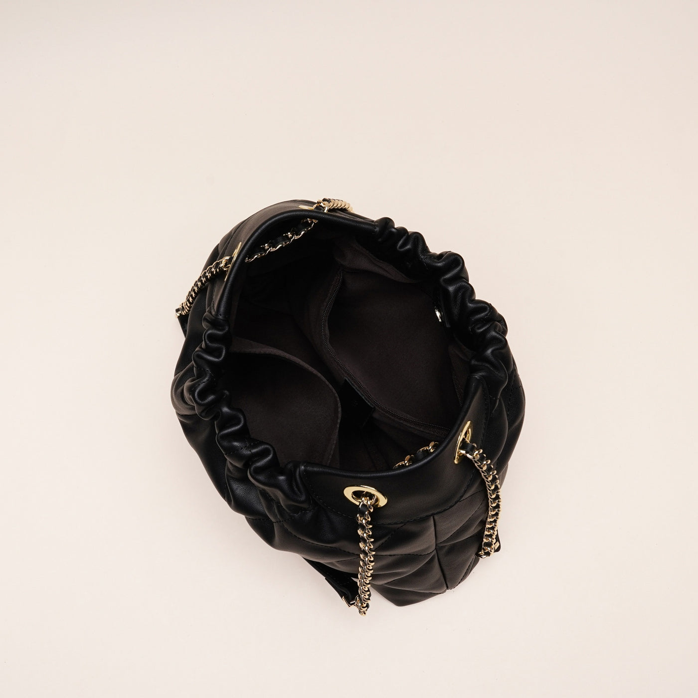 Genuine Leather Garbage Bag Shoulder Design 3 in 1 Fashion Women Anti-Theft Backpack