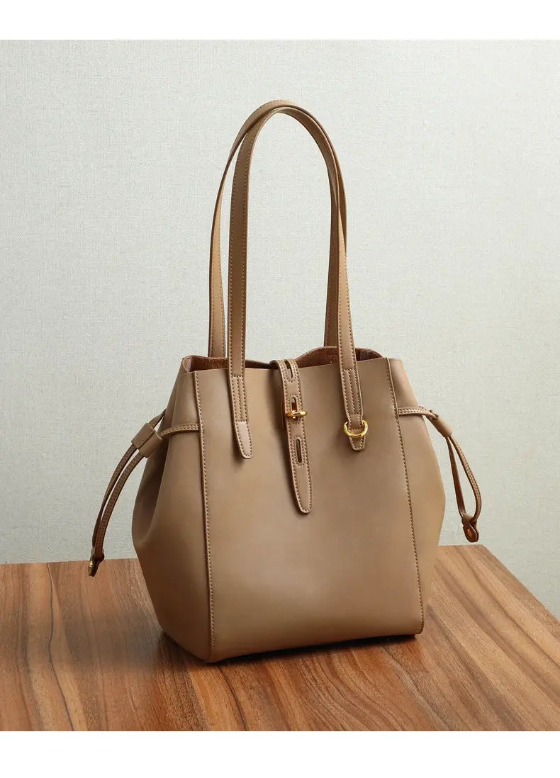 Genuine Leather Shoulder Bag Tote - Stylish & Durable Design Genuine Leather Shoulder Bag Tote Bag