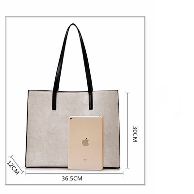 Tote Bag Casual  Genuine Leather Tote Bag