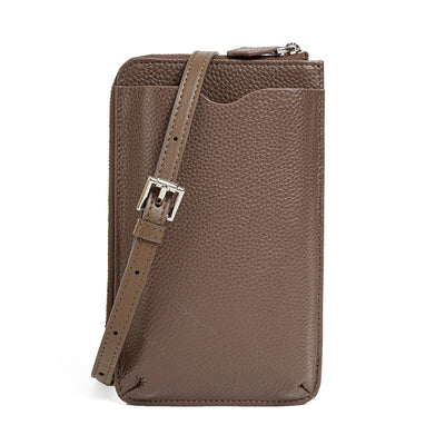 Genuine Leather Phone Crossbody Shoulder Bag