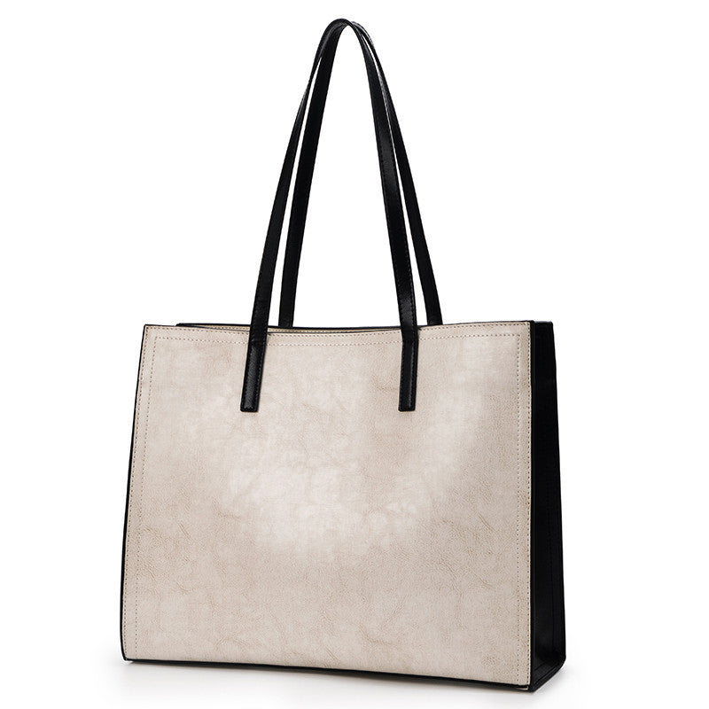 Tote Bag Casual  Genuine Leather Tote Bag