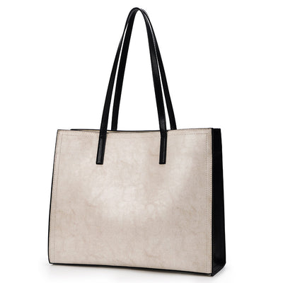 Tote Bag Casual  Genuine Leather Tote Bag