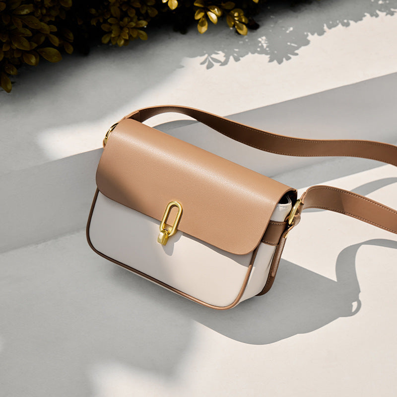 Genuine Leather Crossbody Shoulder Bag Underarm Bag Tote Bag