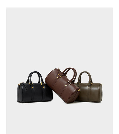 Genuine Leather Crossbody Bag - Versatile Shoulder and Tote Bag Genuine Leather Bag Crossbody Shoulder B