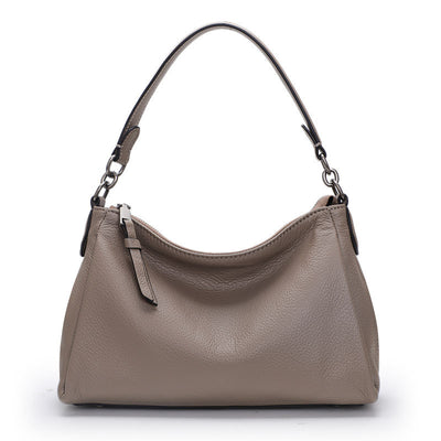 Genuine Leather Shoulder Bag Tote Bag Crossbody Bag  Versatile Handbag