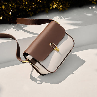 Genuine Leather Crossbody Shoulder Bag Underarm Bag Tote Bag