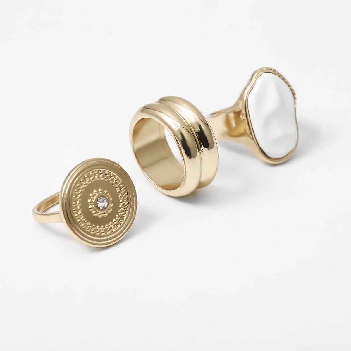 Geometric Ring Women's  3 PC Set