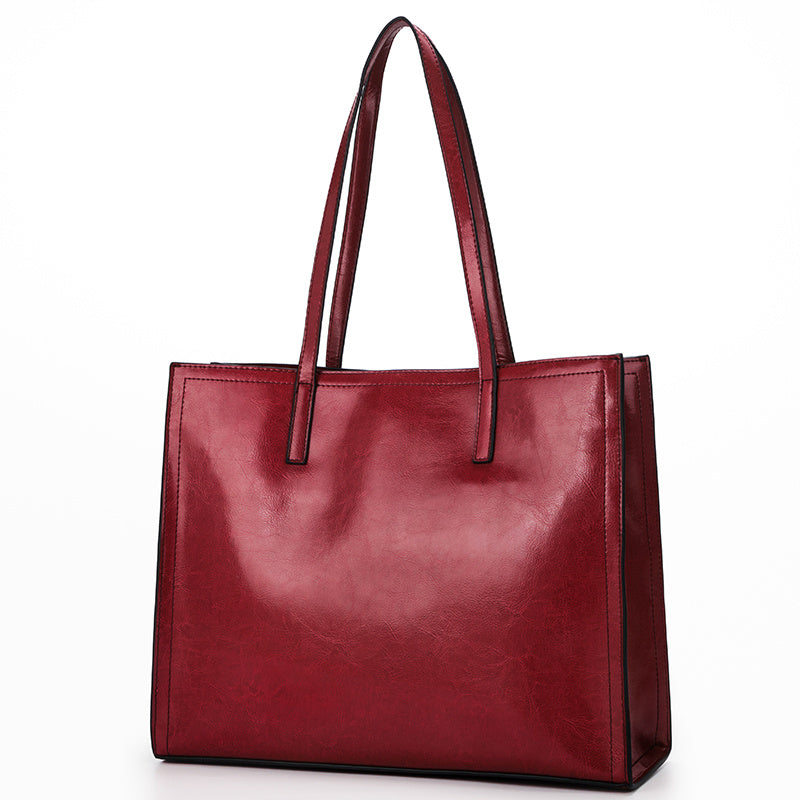 Tote Bag Casual  Genuine Leather Tote Bag