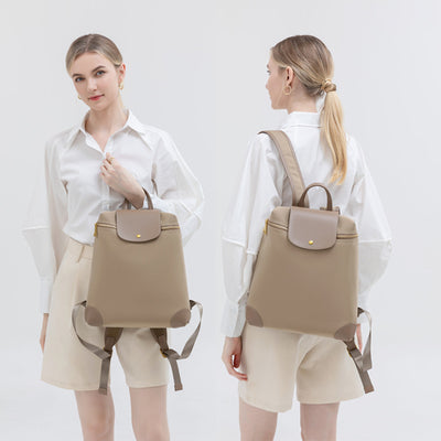 Nylon Canvas Backpack Casual Shoulder Hand-carrying Traveling Bag