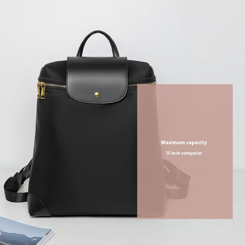 Nylon Canvas Backpack Casual Shoulder Hand-carrying Traveling Bag
