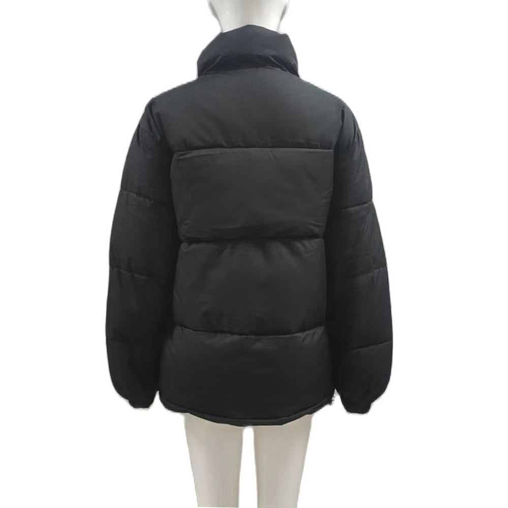 Winter Coat Casual Windproof Down Mix Cotton Jacket  Thickened Jacket