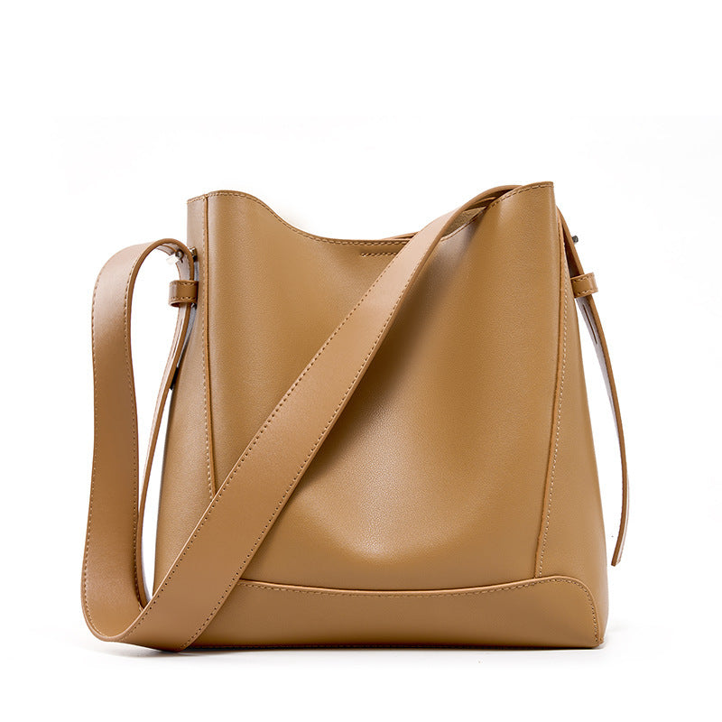Women's Leather Crossbody Bag - Stylish & Versatile Genuine Leather Shoulder Handbag 3 in 1 Fashion Women Anti-Theft Backpack