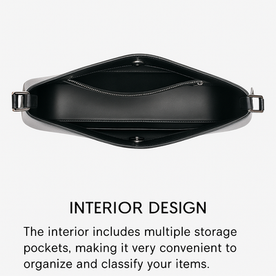 Genuine Leather Underarm Shoulder Bag