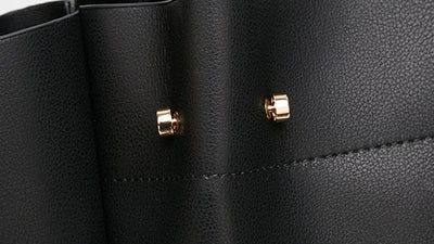 Vegan Leather Shoulder Tote Bag Large Capacity Tote Bag Vegan Leather Shoulder Tote Bag Large Ca