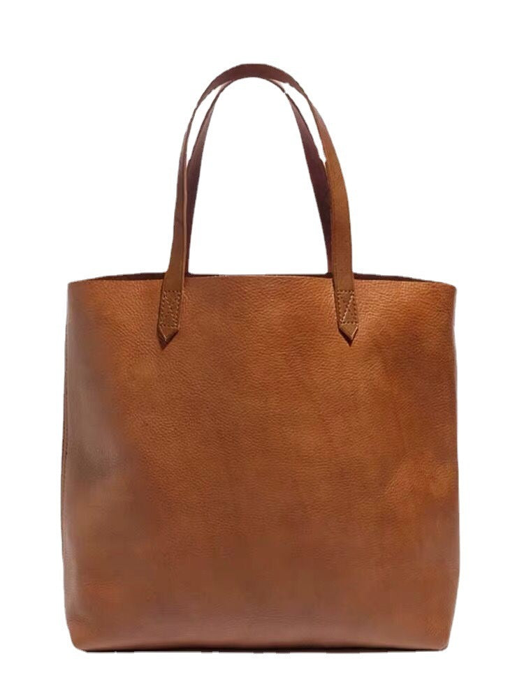 Genuine Leather  Large Tote Bag Women's