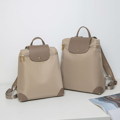 Nylon Canvas Backpack Casual Shoulder Hand-carrying Traveling Bag