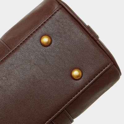 Genuine Leather Crossbody Bag - Versatile Shoulder and Tote Bag Genuine Leather Bag Crossbody Shoulder B