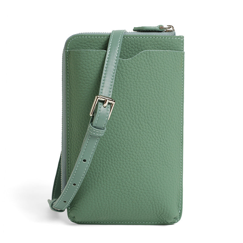 Genuine Leather Phone Crossbody Shoulder Bag