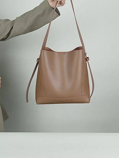Women's Leather Crossbody Bag - Stylish & Versatile Genuine Leather Shoulder Handbag