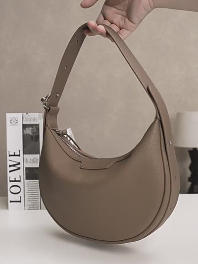 Genuine Leather Shoulder Bag - Stylish Tote for Everyday Use