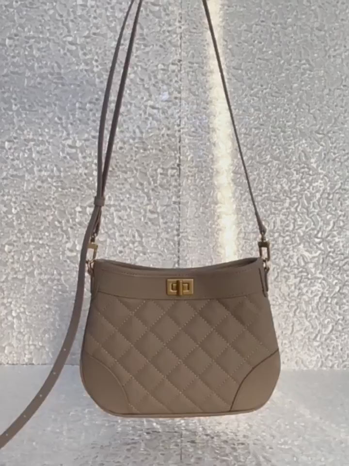 Genuine Leather Crossbody Bag - Stylish Shoulder Bag for Everyday Use