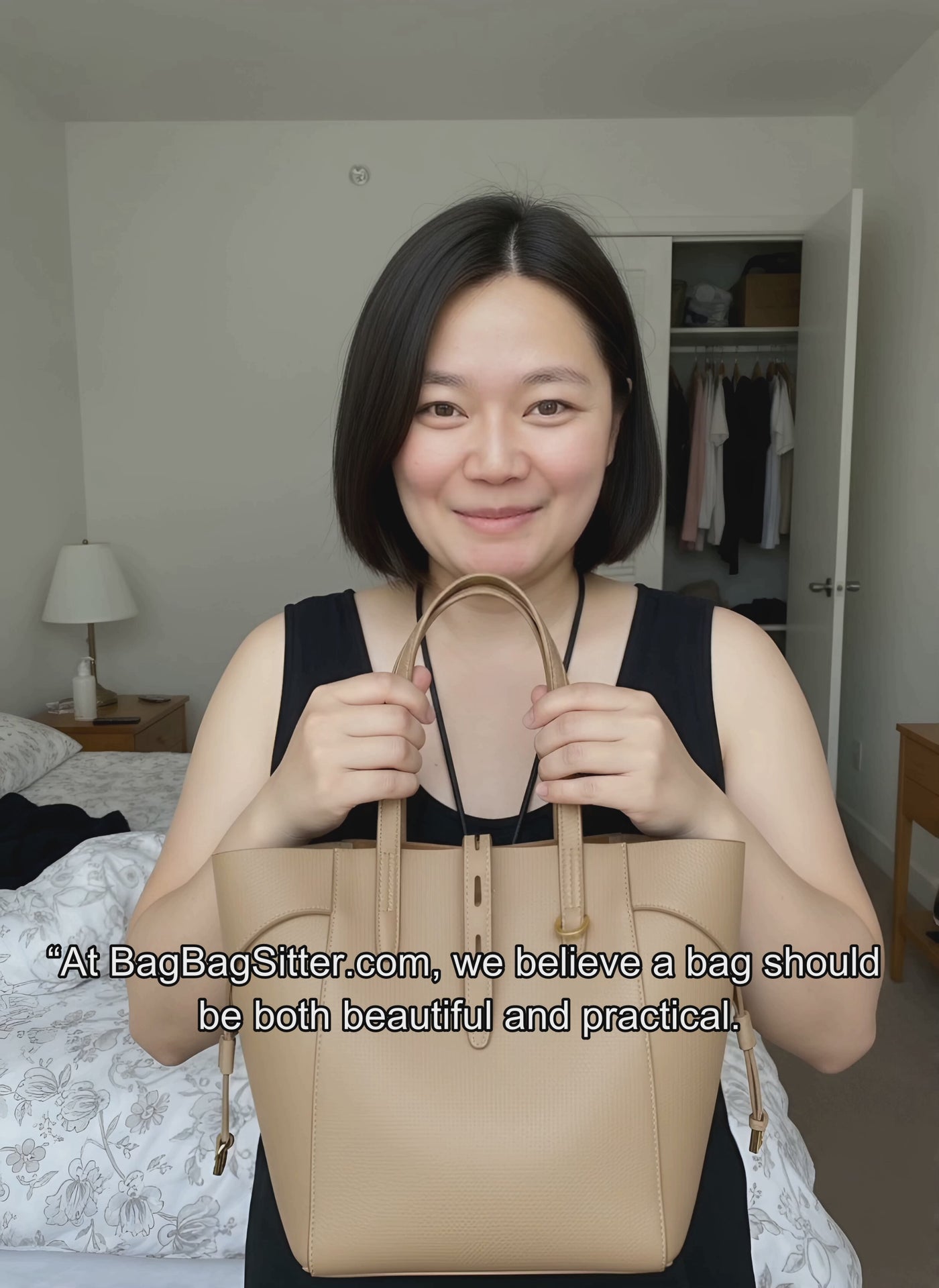 Genuine Leather  Shoulder Bag Tote Bag